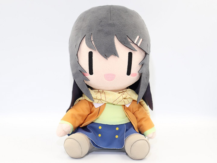 Mai Sakurajima Plush Doll, Rascal Does Not Dream of Bunny Girl Senpai, 10 Inches, Big Size, Taito