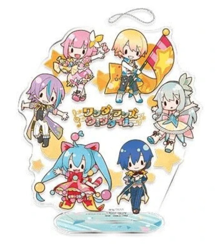 Project Sekai Colorful Stage! Feat. Hatsune Miku Big Size Acrylic Stand Keychain Sega - Wonderland x Showtime