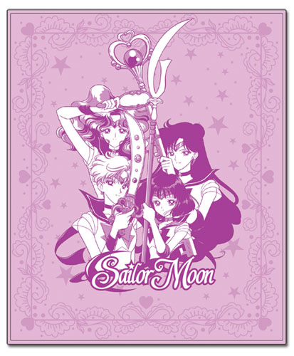 Sailor Moon Outer Senshi Throw Blanket