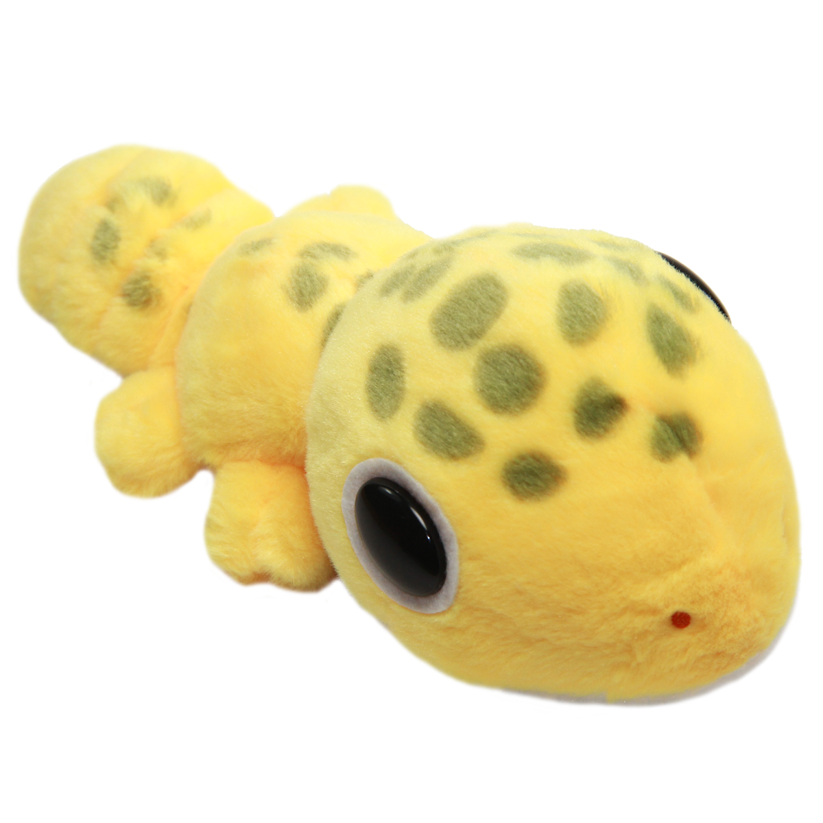 Leopard Gecko Plushie Super Soft Squishy Stuffed Animal Toy Yellow Size 8 Inches
