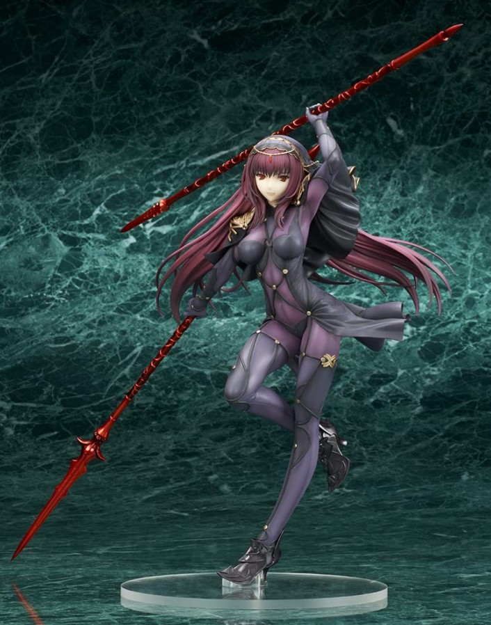 Scathach Figure, Lancer, 1/7 Scale Pre-Painted Statue, Fate / Grand Order, QuesQ