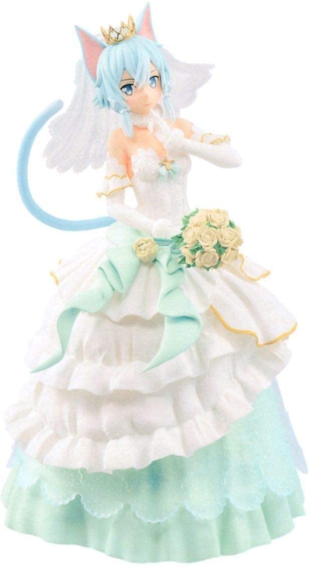 Sinon Wedding Dress Figure, Code Register, Sword Art Online, EXQ Figure Series, Banpresto