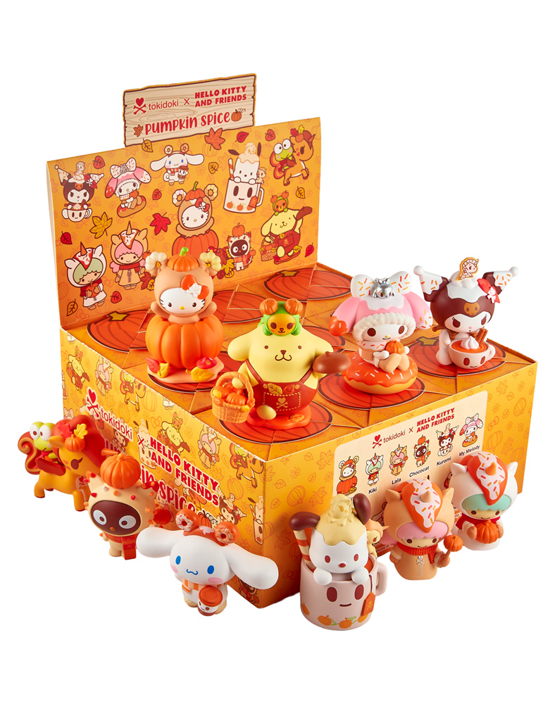 Tokidoki x Hello Kitty & Friends - Pumpkin Spice - Random Blind Box