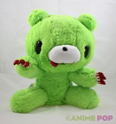 Taito Gloomy Bear Plush Green 11 Inches