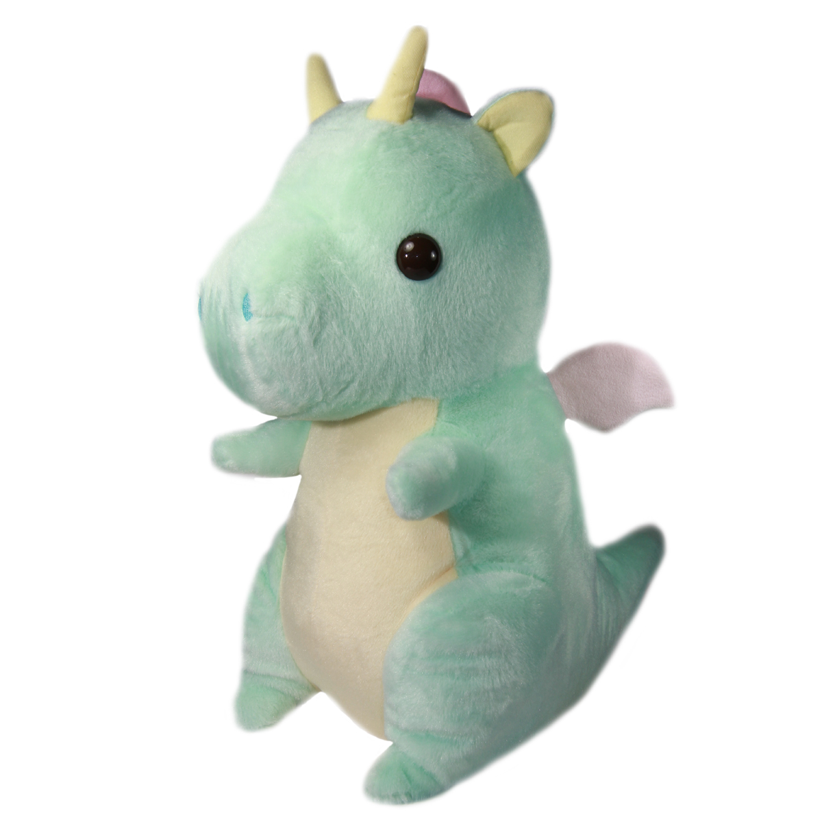 Fantasy Dragon Plushie Soft Stuffed Animal Toy Green BIG Size 18 Inches