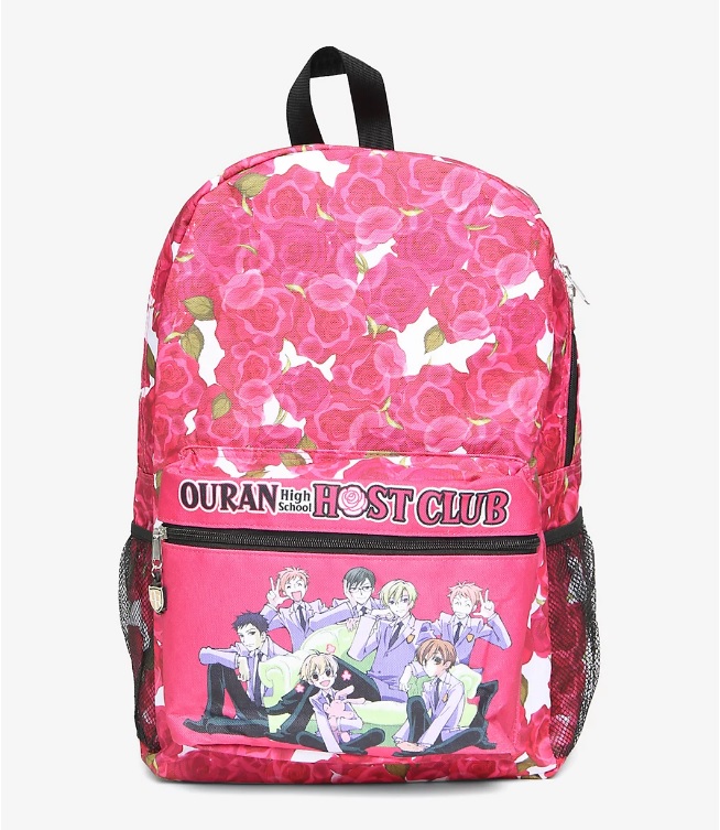Ouran High School Host Club Backpack Pink
