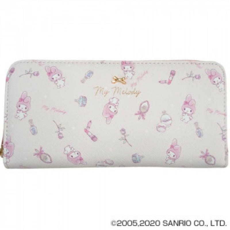 Sanrio My Melody Long Wallet Case Light Pink