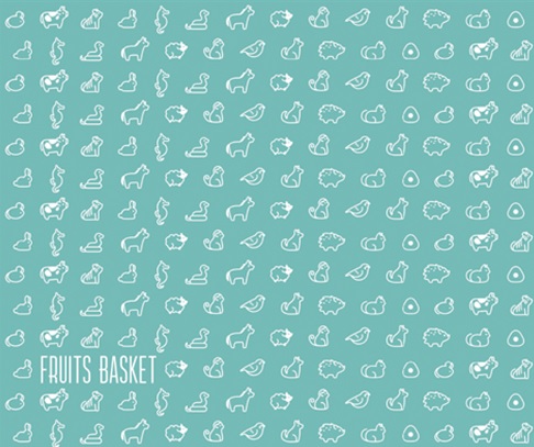 Fruits Basket Zodiac Sign Throw Blanket