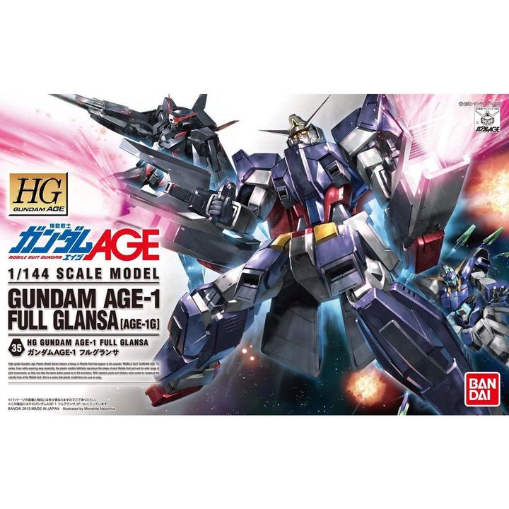 Gundam Age AGE-1, Full Glansa [AGE-1G], HG GUNDAM AGE, 1/144 Scale, Model Kit