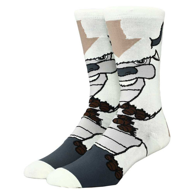 Avatar the Last Airbender Appa Animigos 360 Character Socks