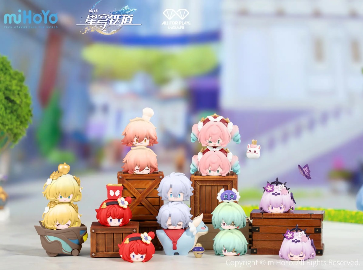 Honkai: Star Rail Amphoreus Saga of Heroes Series Super Stacking Mini Figure - Random Blind Box