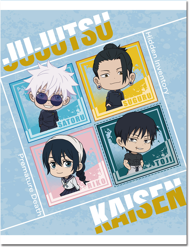 Jujutsu Kaisen Group Throw Blanket