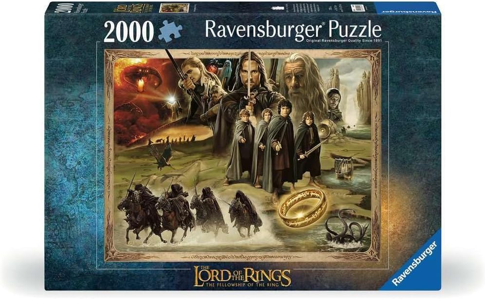 Lord of the Rings Fellowship Jigsaw Puzzle 2000 pcs Ravensburger