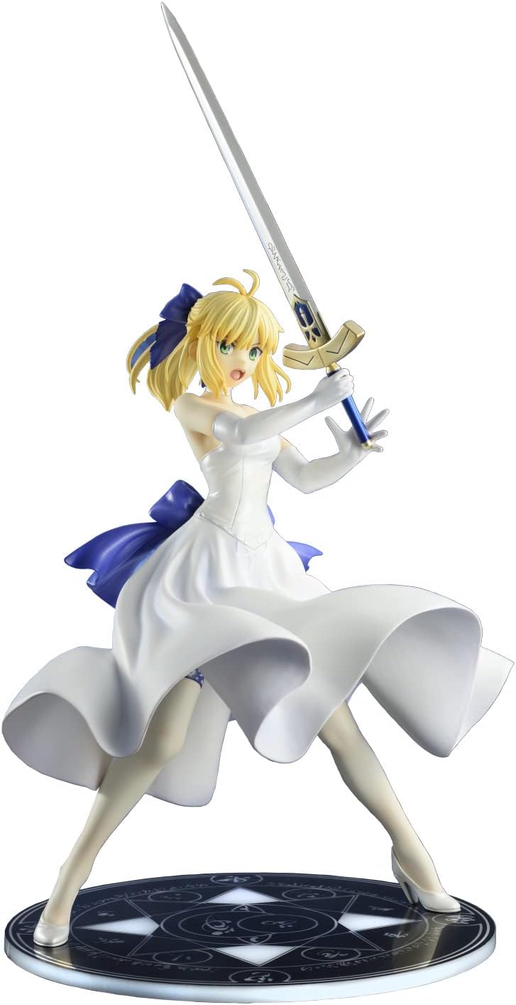 Saber Figure, White Dress Ver., 1/8 Scale, Fate / Stay Night, BellFine