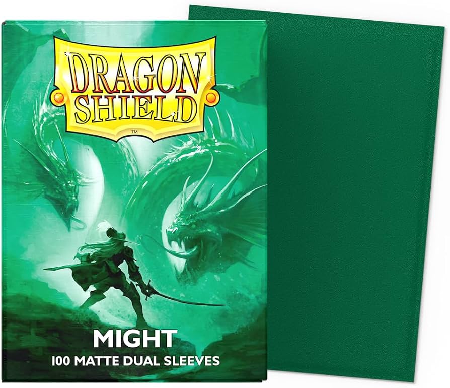 Dragon Shield - Might - Matte Dual Size Card Sleeves (100ct)
