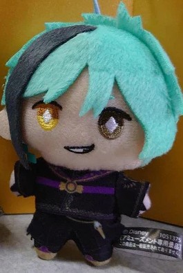 Floyd Leech Plush Doll Strap 3 Inches Twisted Wonderland - Ceremonial Robe