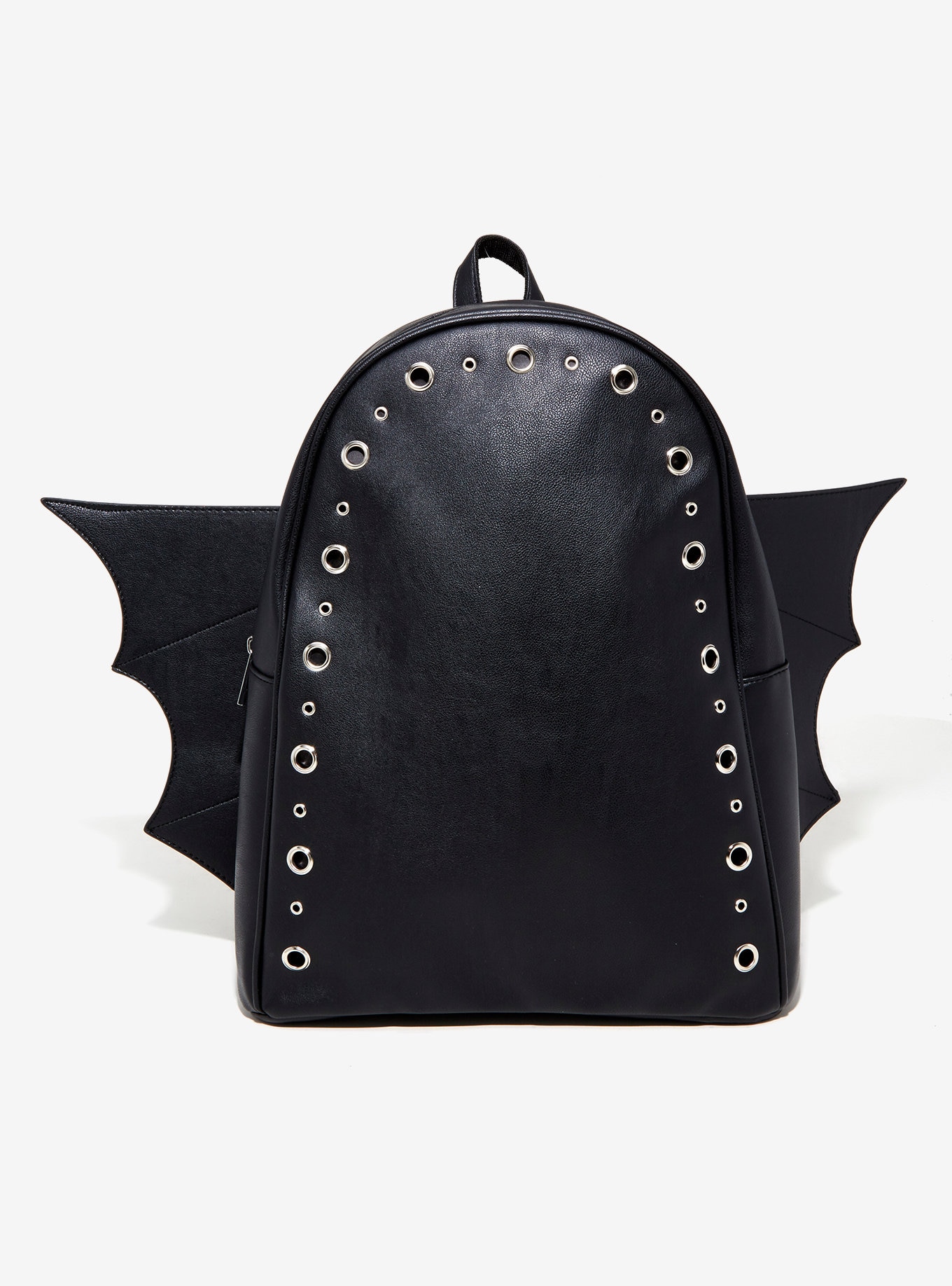 Gothic Lolita Black Bat Backpack With Wings Bag