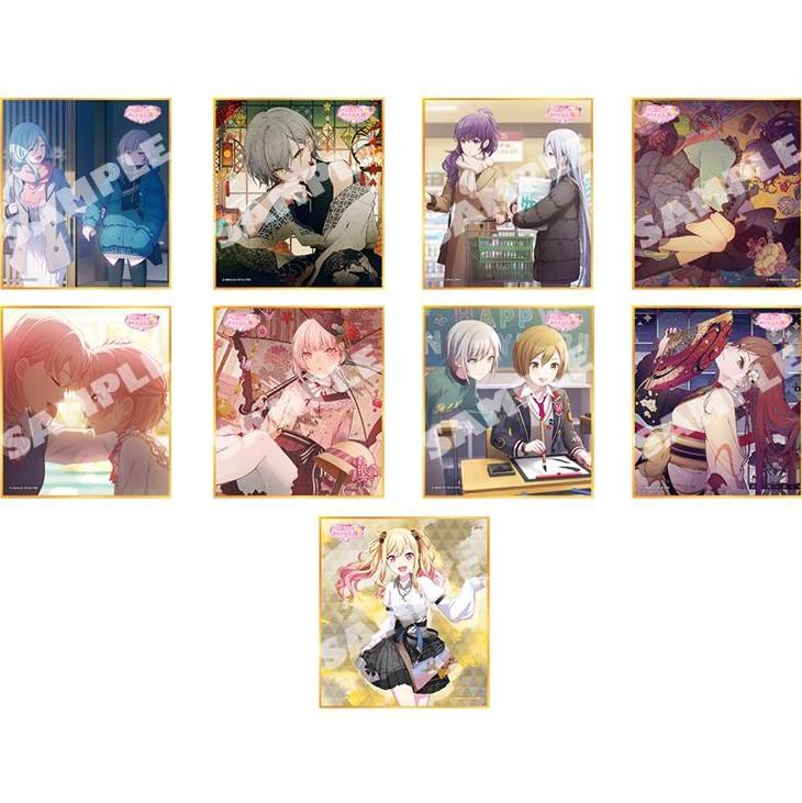 Project Sekai Colorful Stage! Feat. Hatsune Miku Cardboard Picture Sega - Shikishi Random Blind Box
