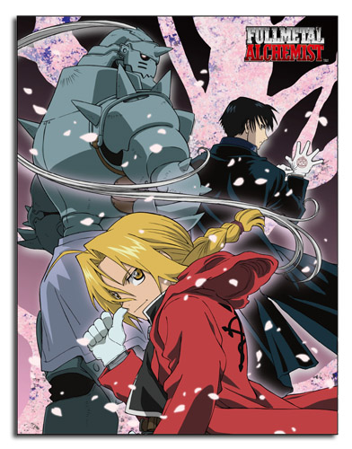 Fullmetal Alchemist Group Throw Blanket