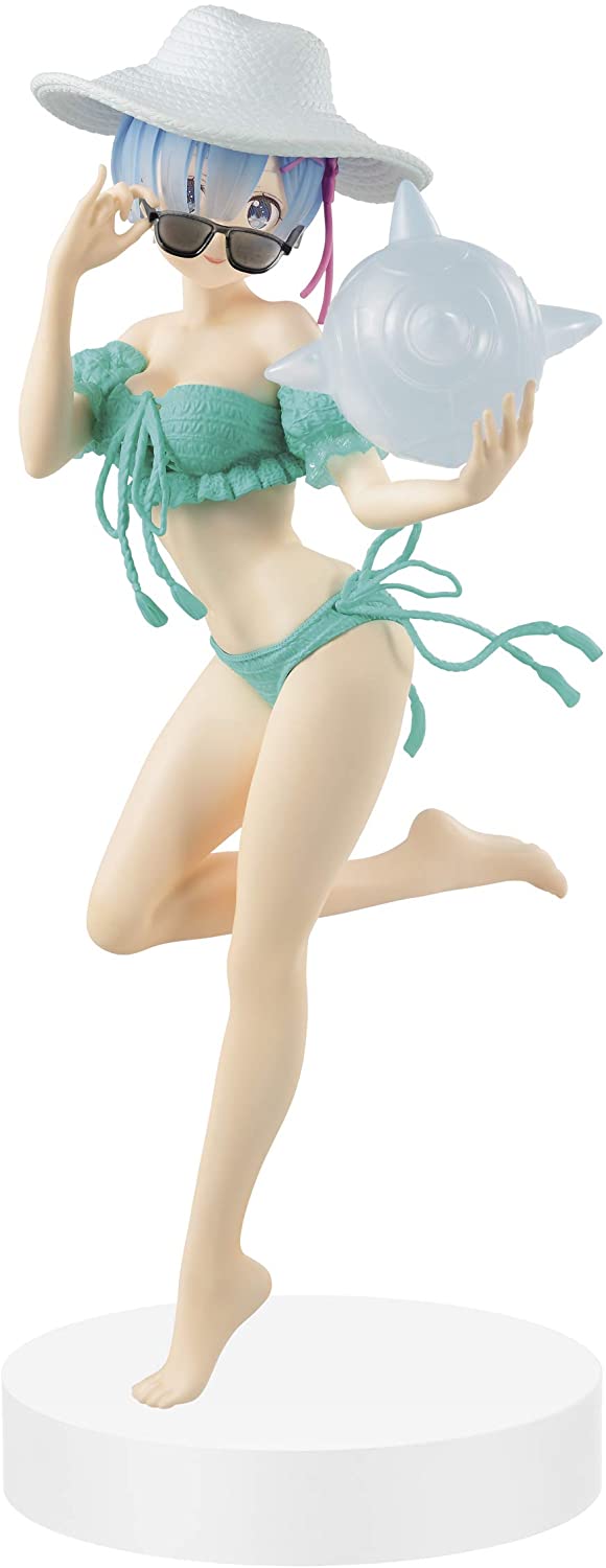 Rem Figure, Swimsuit Ver, EXQ Series, Re:Zero - Starting Life in Another World, Banpresto