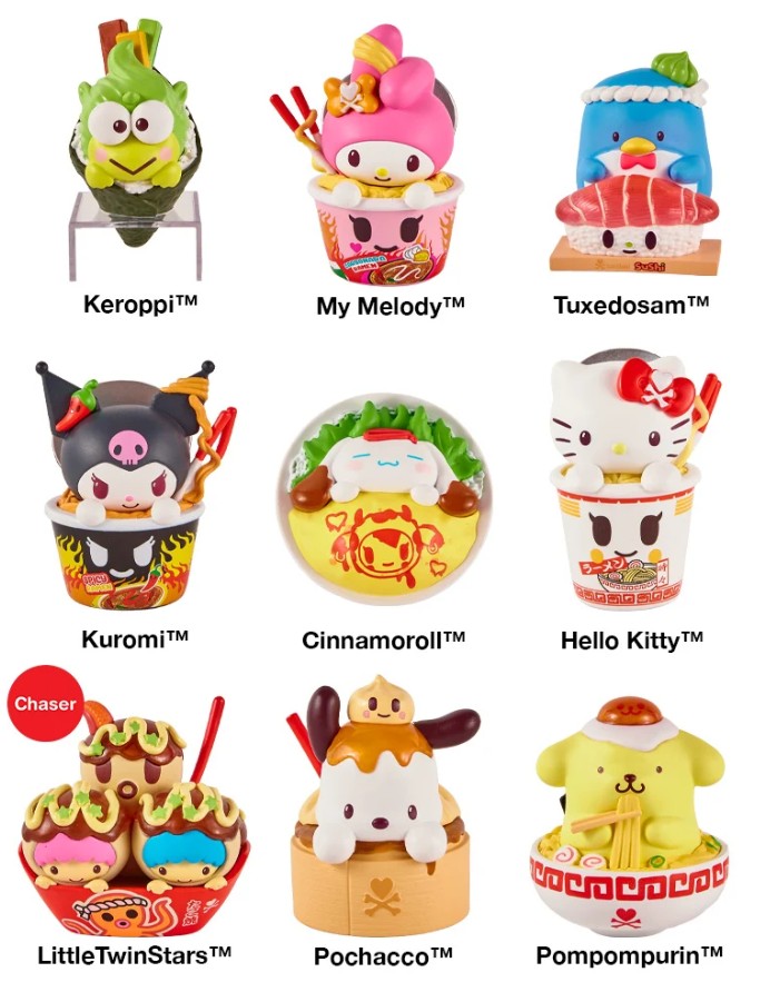 Tokidoki x Hello Kitty & Friends - Tasty Takeout - Random Blind Box