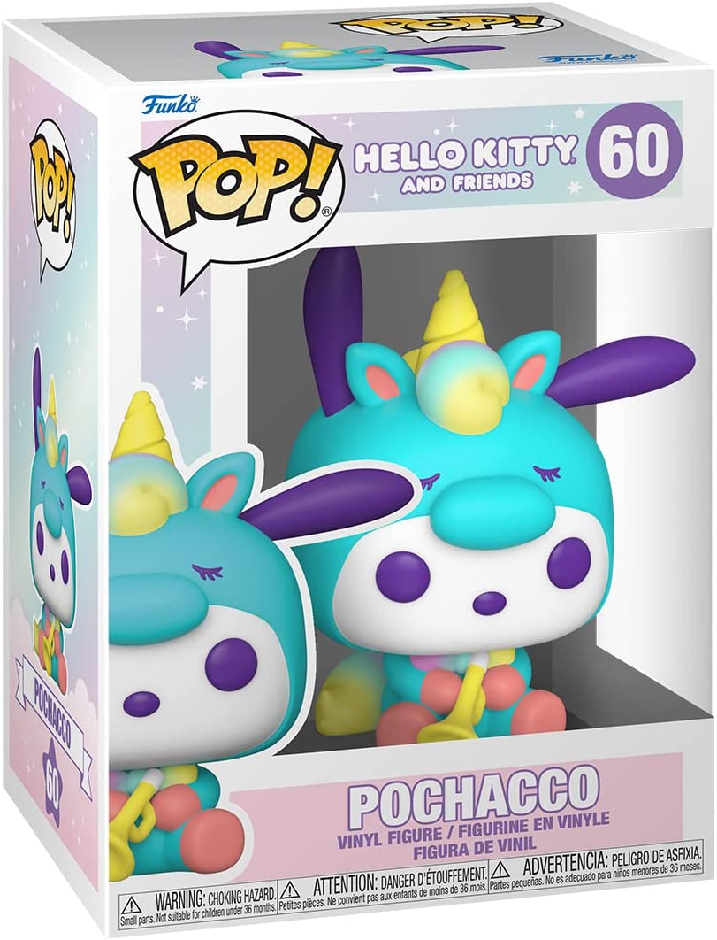 Pochacco Funko Pop Animation, Hello Kitty and Friends, Funko Pop 60