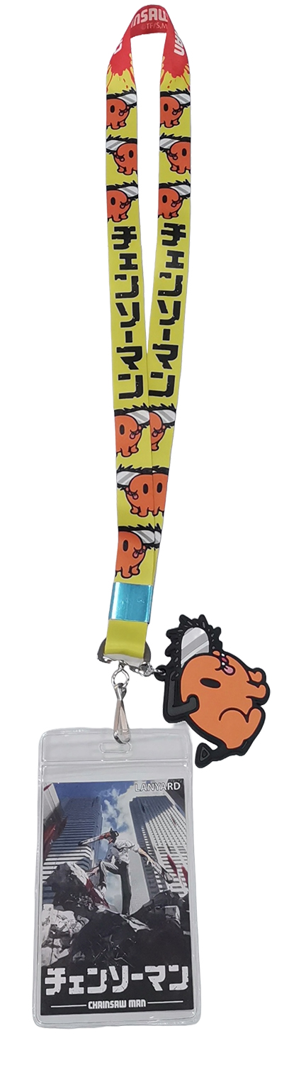 Chainsaw Man Lanyard - Pochita Ver 2