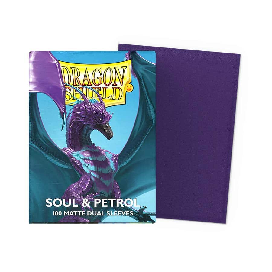Dragon Shield - Soul & Petrol - Matte Dual Sleeves - Card Sleeves (100ct)