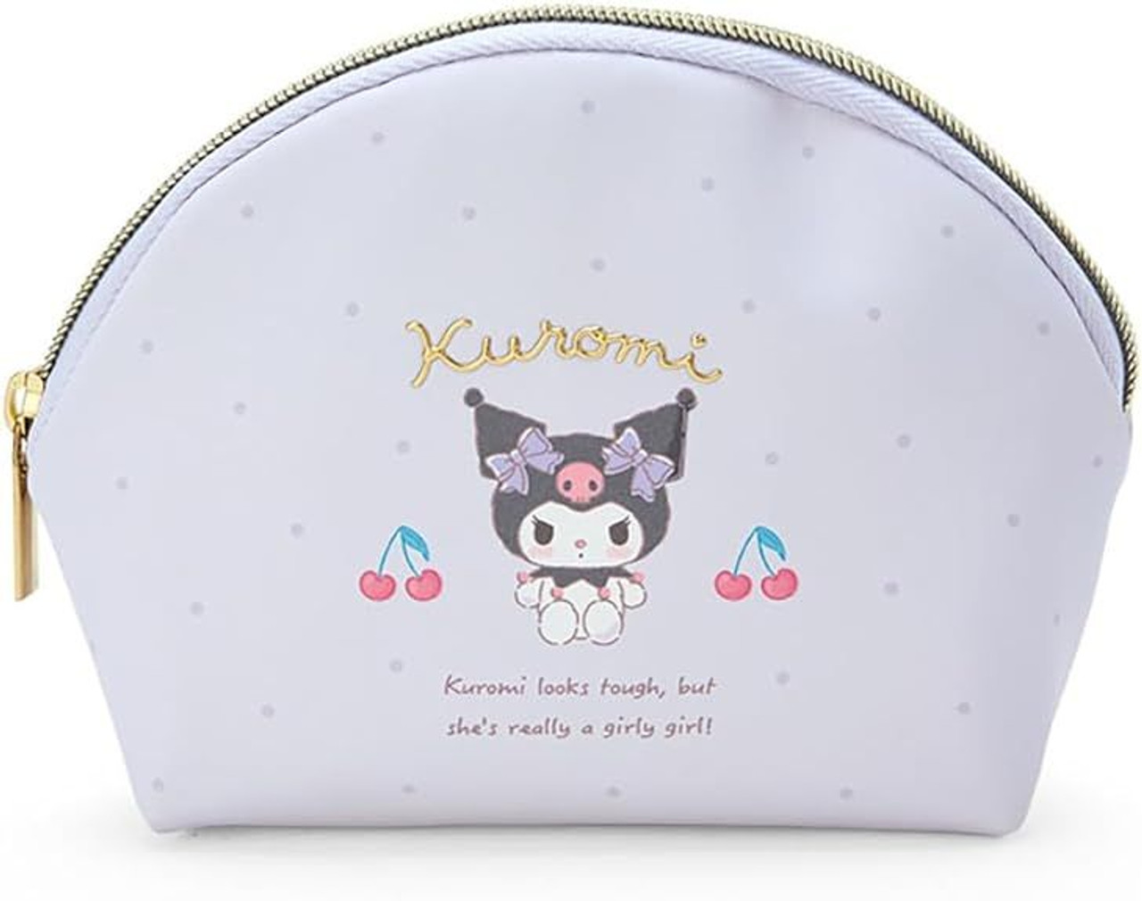 Kuromi Pouch, Cosmetic Bag, Purple, Sanrio
