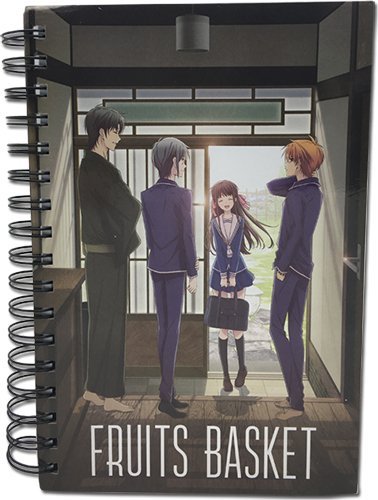 Fruits Basket Welcome Back Group Spiral Anime Notebook