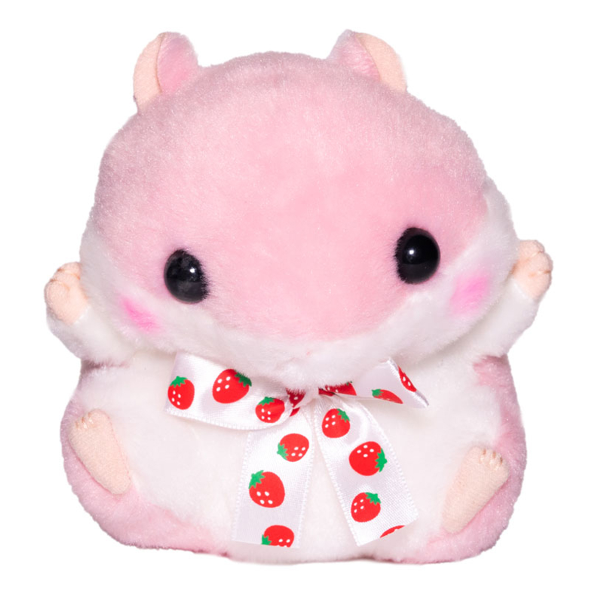 Hamster Fruity Plush Doll, Pink, 6 Inches, Standard Size