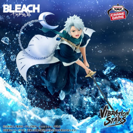 Toshiro Hitsugaya Figure, Vibration Stars, Solid and Souls, Bleach, Banpresto