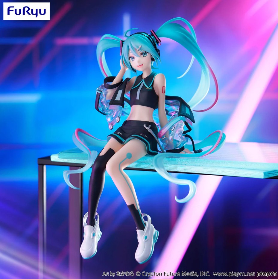 Hatsune Miku Noodle Stopper Figure Neon Cyber Vocaloid Furyu