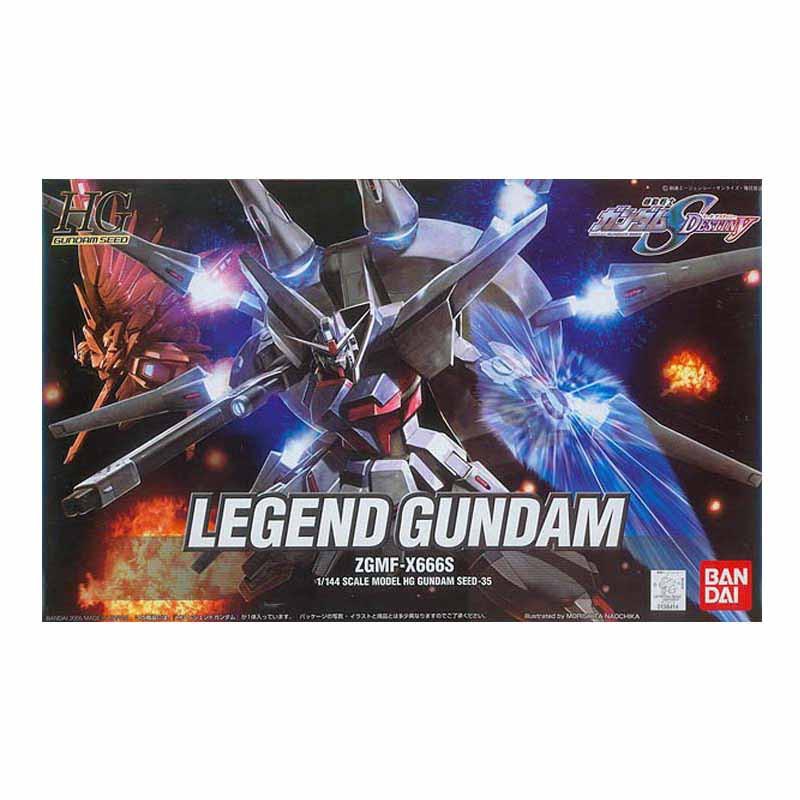 Legend Gundam, ZGMF-X666S, Gundam Seed Destiny, 1/144 Scale, Model Kit, Bandai
