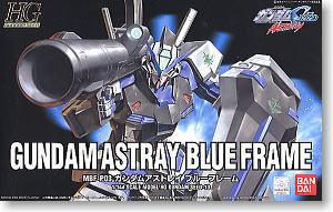 Gundam Astray Blue Frame, MBF-P03, Gundam Seed Destiny, 1/144 Scale, Model Kit, Bandai