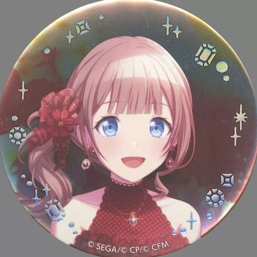 Project Sekai Colorful Stage! Glitter Badge Pin Anniversary Birthday - Mochizuki Honami