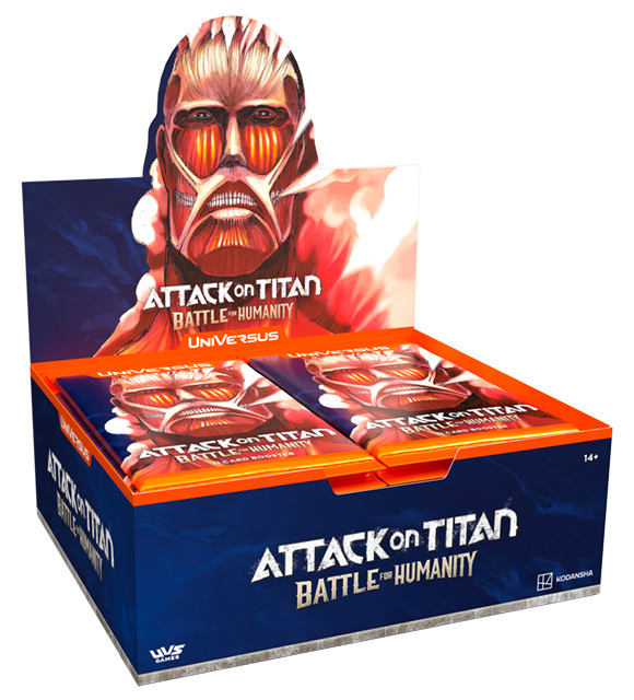 UniVersus Attack On Titan: Battle for Humanity Booster Pack - English - 1 Box