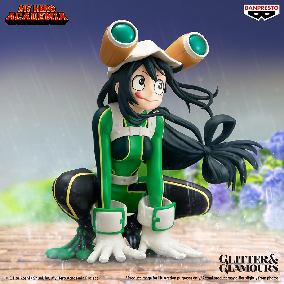 Froppy, Tsuyu Asui Figure, Glitter & Glamours, My Hero Academia, Banpresto