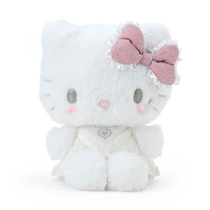 Hello Kitty Plush Doll - Angel (Angel Little Devil Design) - Sanrio - White - 10 Inches