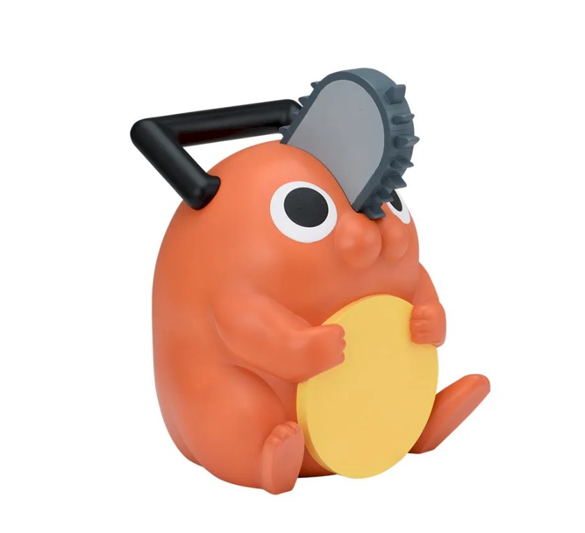 Pochita Piggy Bank Figure, Soft Vinyl, Chainsaw Man, Sega