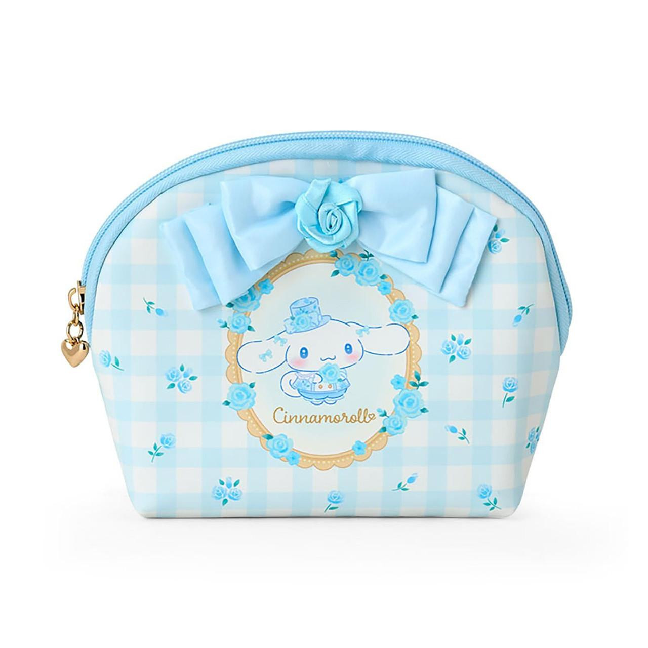 Cinnamoroll Pouch, Cosmetic Bag, Rose, Blue, Sanrio