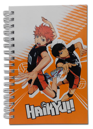 Haikyuu! Shoyo & Kageyama Spiral Anime Hardcover Notebook