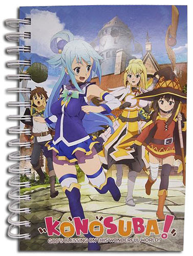 Konosuba Spiral Anime Notebook