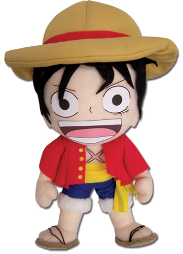 Luffy Plush Doll, One Piece, 8 Inches