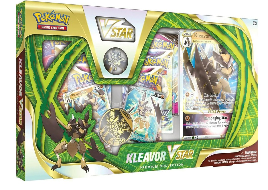 Pokemon Card Game TCG Kleavor V Star Premium Collection