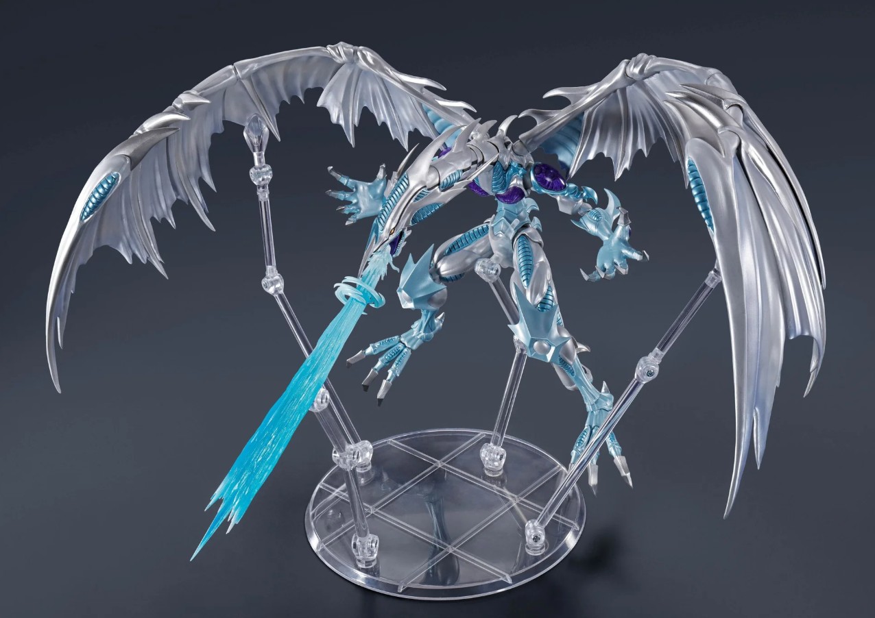 Stardust Dragon Figure Yu-Gi-Oh! Bandai S.H. Monster Arts