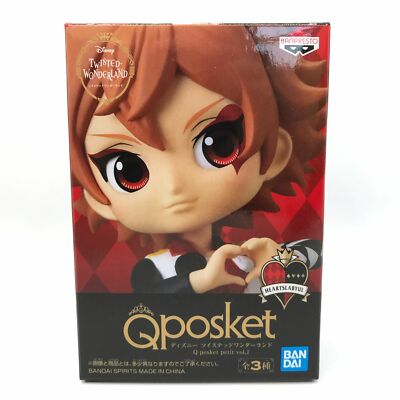 Ace Trappola Figure, Q Posket Petite Vol 1., Twisted Wonderland, Disney,  Bandai