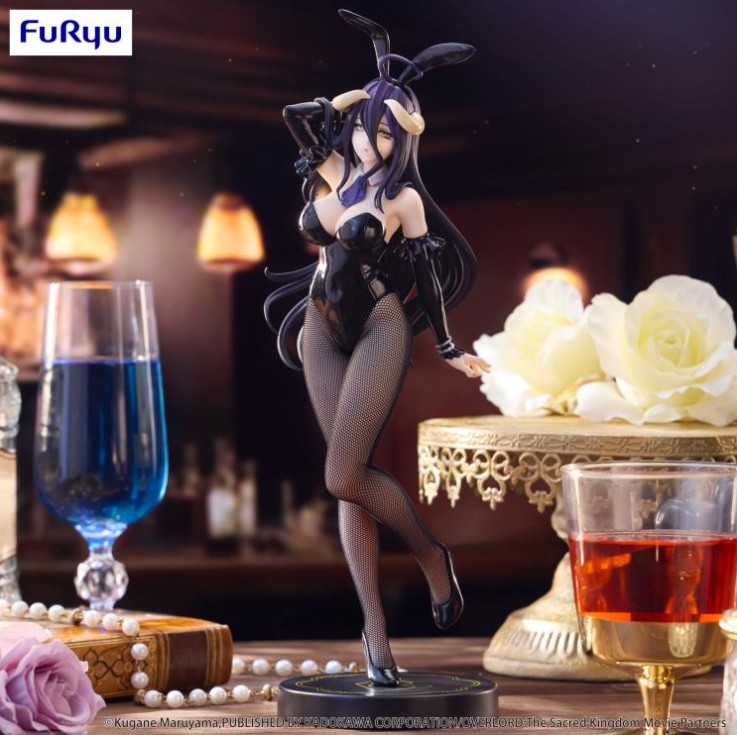 Albedo Figure, Bicute Bunnies, Black Ver., Overlord, Furyu