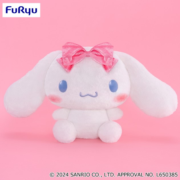 Cinnamoroll Plush Doll, Lovely Ribbon, Sanrio, 11 Inches, Furyu