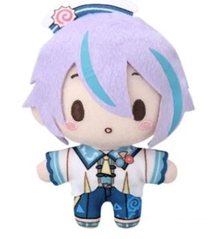 Kamishiro Rui Plushie Project Sekai Colorful Stage! Wonderlands x Showtime x Sanrio 4 Inches Sega